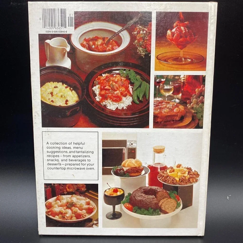 Vintage Better Homes & Gardens Microwave Cookbook